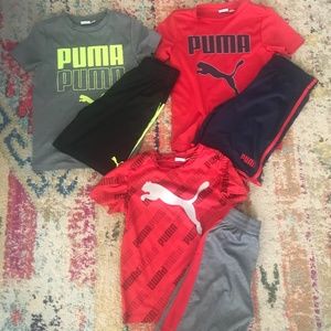 Boy Puma Outfits SZ 6